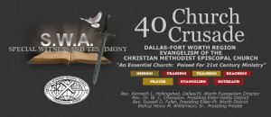 40 Church Crusade Poster